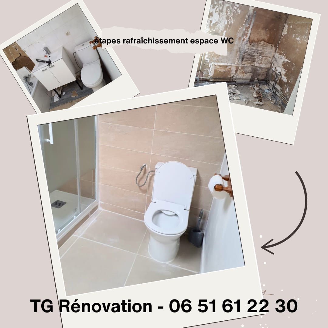 Rénovation espace WC